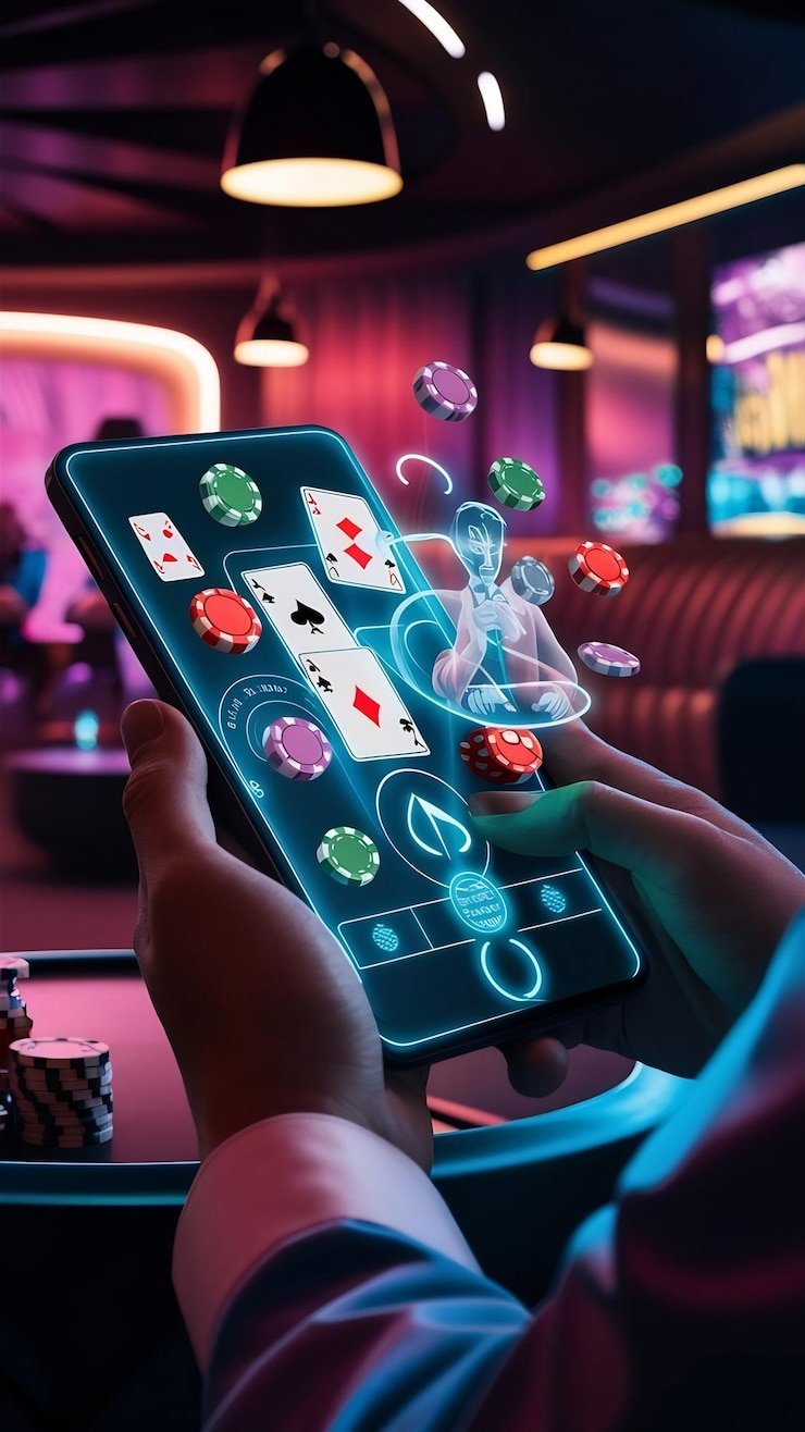 Live baccarat dealer interface on posjitu88 mobile app showing real-time card game